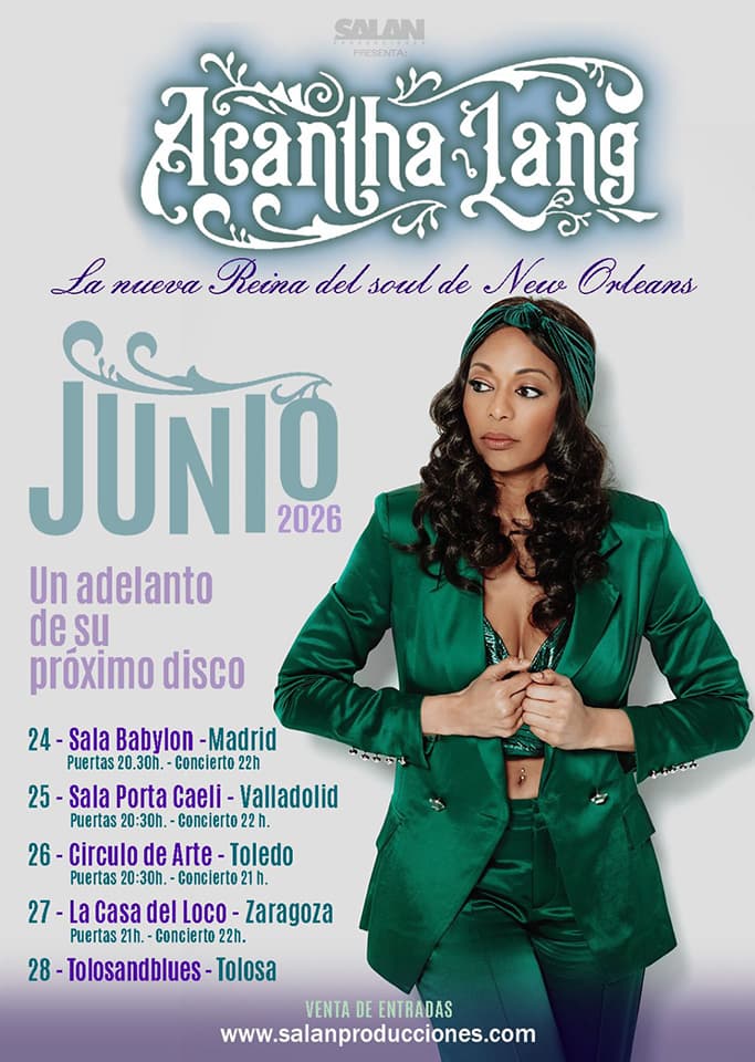 Acantha Lang – Beautiful Dreams Tour 2026