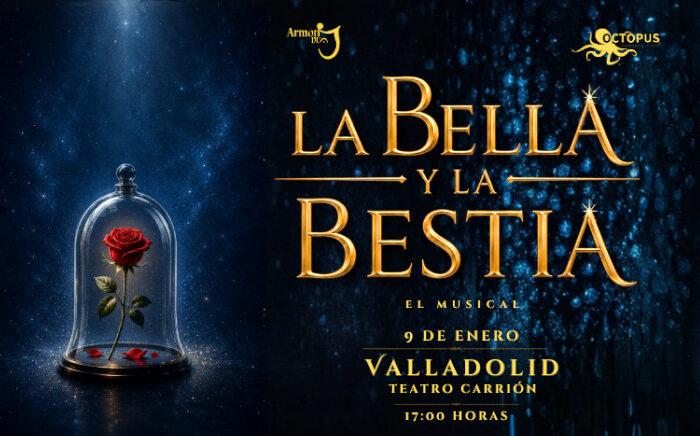 La Bella y la Bestia en su musical Valladolid