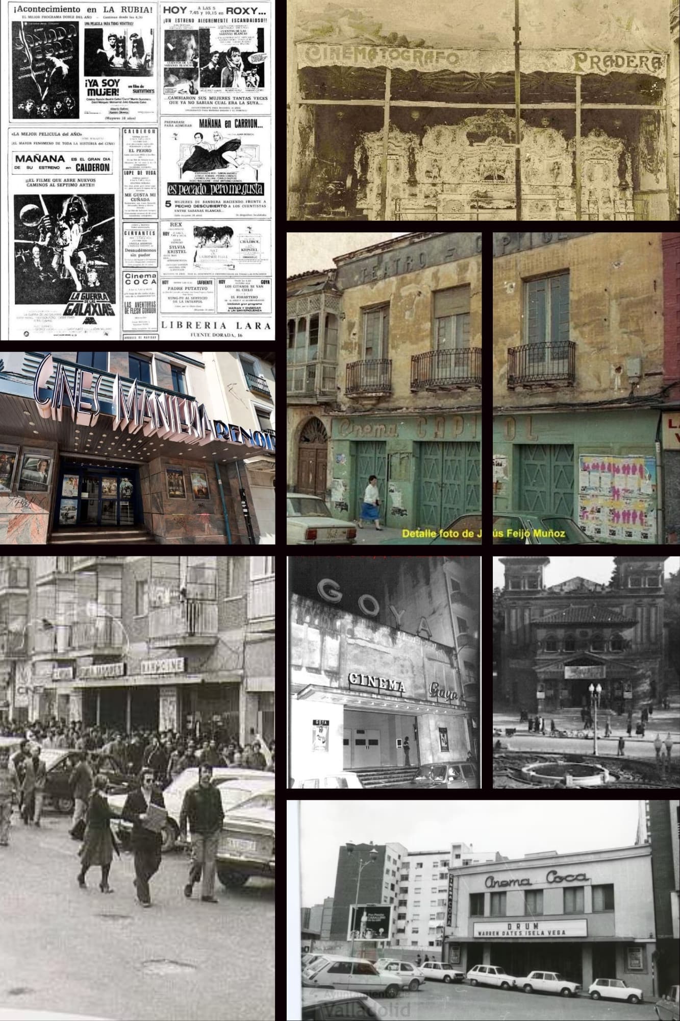Historia de los cines de Valladolid: 1896 – hoy